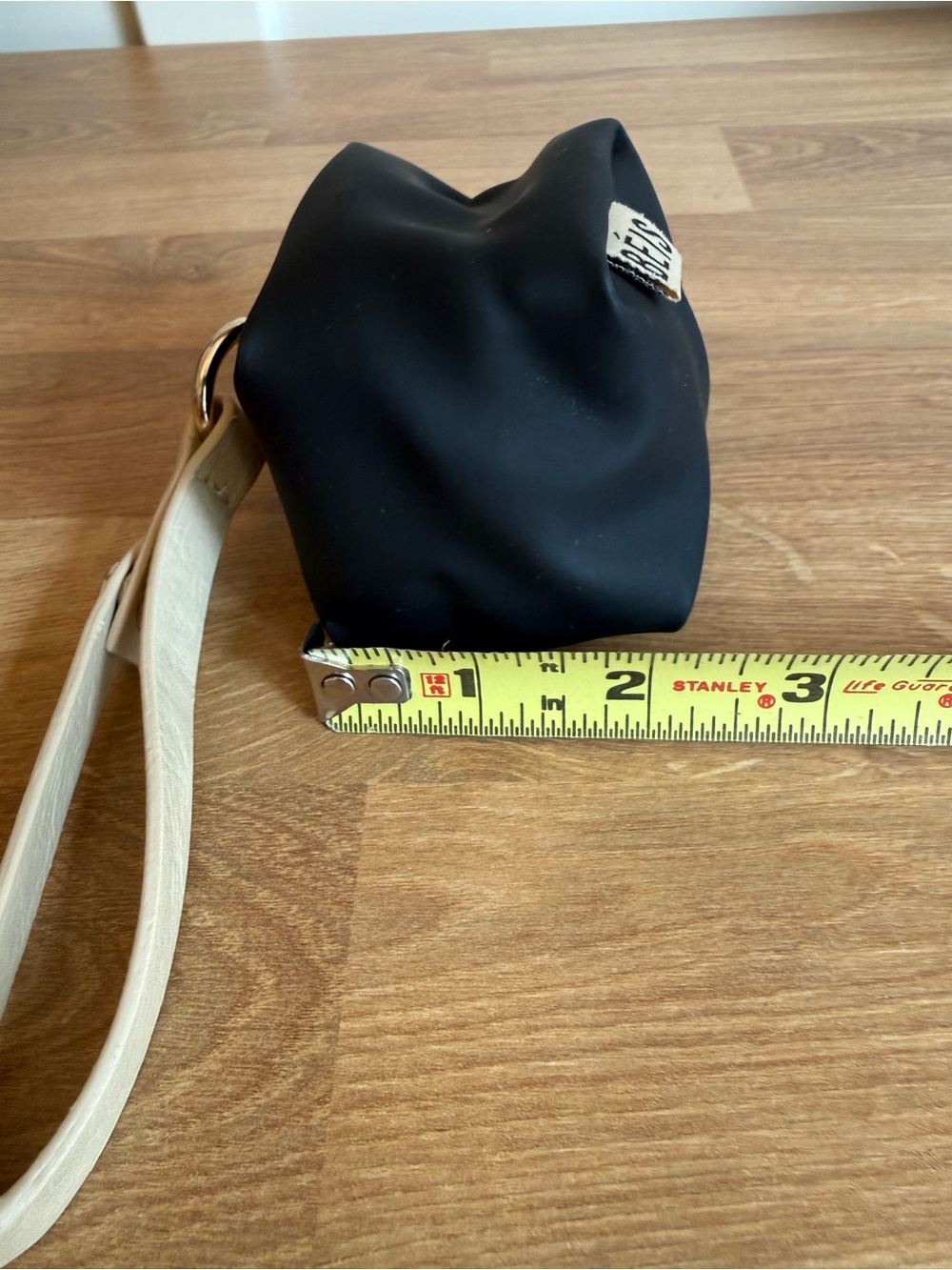 BEIS Black Mini Pouch Wristlet Pacifier & AirPod Pouch for ultimate diaper bag - Picture 9 of 9
